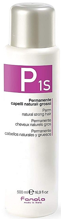 Perm for Natural Strong Hair - Fanola P1s Perm Kit for Natural Strong Hair — photo N1