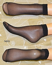 Women Socks "Bella" 20 Den, nero - Veneziana — photo N3