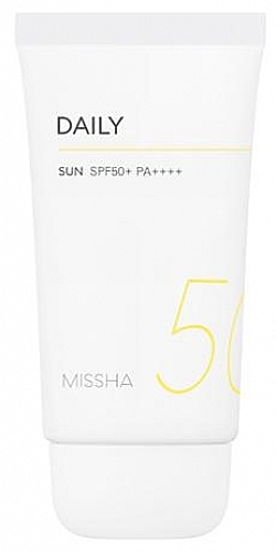 Body Sunscreen Cream - Missha All Around Safe Block Daily Sun SPF50+/PA++++ — photo N5