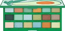 Eyeshadow Palette - I Heart Revolution Tasty Palette Avocado — photo N1