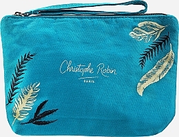 Fragrances, Perfumes, Cosmetics Set - Christophe Robin Purifying Travel Kit (shm/75ml + cr/20.7ml + scr/40ml + bag)