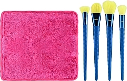 Makeup Brush Set - Real Techniques Prism Glo Face Brush Set Luxe Glow — photo N2