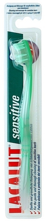 Sensitive Gums Toothbrush, green - Lacalut "Sensitive" — photo N2