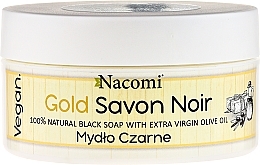 Fragrances, Perfumes, Cosmetics Black Soap with Olive Oil - Nacomi Savon Noir Natural Black Soap with Extra Virgin Olive Oil