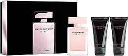 Fragrances, Perfumes, Cosmetics Narciso Rodriguez For Her - Set (edp/50ml + b/lot/50ml + sh/gel/50ml)