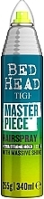Shine Hair Spray - Tigi Bed Head Masterpiece Hairspray Extra Strong Hold Level 4 — photo N3
