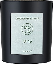 Mojo Lemongrass & Thyme №16 - Scented Candle — photo N3