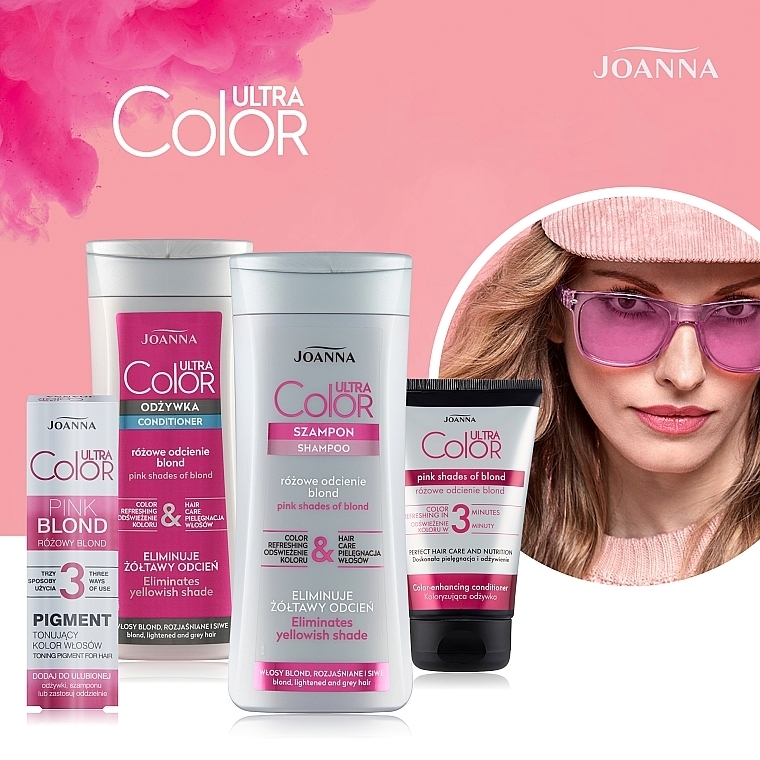Blonde & Gray Hair Conditioner - Joanna Ultra Color System — photo N5