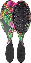 Hair Brush - Wet Brush Pro Detangler Neon Night Tropics — photo N1