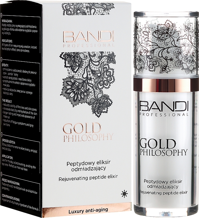 Rejuvenating Peptide Elixir - Bandi Professional Gold Philosophy Rejuvenating Peptide Elixir — photo N1