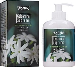 Fragrances, Perfumes, Cosmetics L'Amande Gelsomino Supremo Liquid Cleanser - Liquid Hand Wash