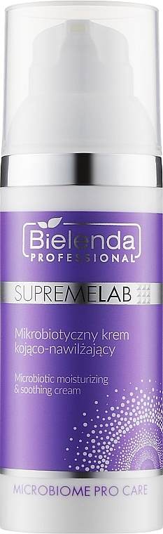 Moisturizing & Soothing Face Cream - Bielenda Professional SupremeLab Microbiotic Moisturizing & Soothing Cream — photo N1