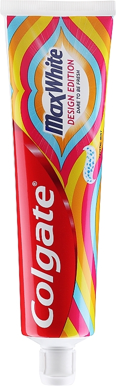 Whitening Toothpaste - Colgate Max White Design Edition — photo N2