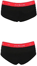 Cotton Shorts PS003, black - Passion — photo N5