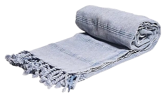 Hammam Towel, jeans - Yeye Stone Wash  — photo N1