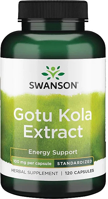 Gotu Kola Extract Food Supplement, 100 mg - Swanson Gotu Kola Extract — photo N1