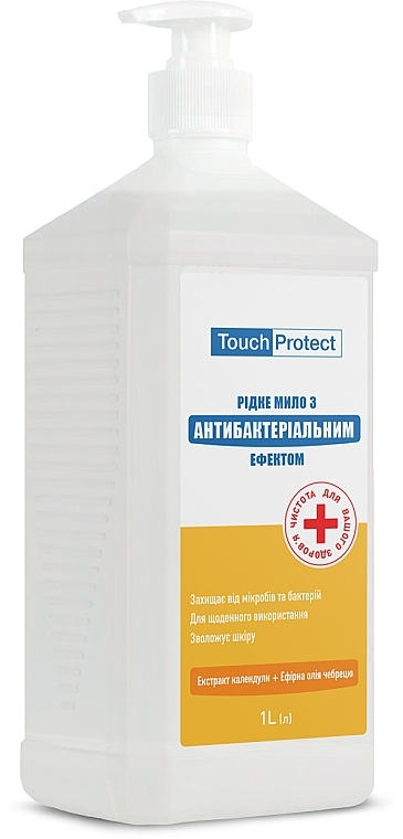 Antibacterial Liquid Soap "Calendula & Thyme" - Touch Protect — photo N4