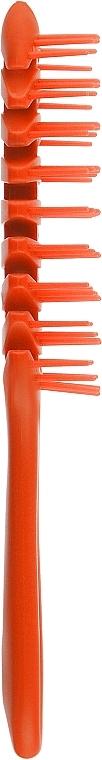 Vented Hair Brush, orange - Janeke Brush With Soft Moulded Tips — photo N2