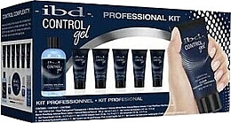 Fragrances, Perfumes, Cosmetics Set - IBD Control Gel Professional Kit (gel/6x56ml + gel/147ml + bonder/14ml + top/14ml + dehydrate/14ml + spatula/1pc + brush/1pc)