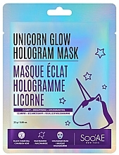 Fragrances, Perfumes, Cosmetics Hologram Mask - Soo’AE Unicorn Glow Hologram Mask