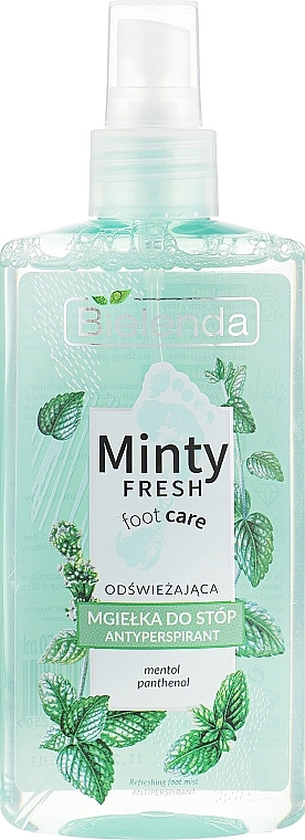 Foot Antiperspirant Spray - Bielenda Minty Fresh Foot Care Antiperspirant — photo N1