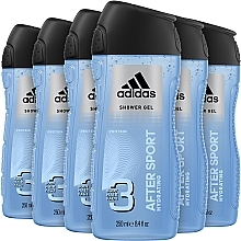 Shower Gel - Adidas 3in1 After Sport Hair & Body Shower — photo N36