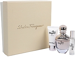 Fragrances, Perfumes, Cosmetics Salvatore Ferragamo Amo - Set (edp/100ml + edp/10ml + b/lot/50ml)