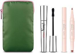 Fragrances, Perfumes, Cosmetics Pupa Vamp! Mascara & Vamp! Creamy Duo (mask/9ml + lip/pencil/1g + bag) - Set