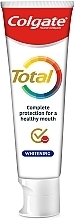 Toothpaste - Colgate Total Whitening Toothpaste New Technology — photo N5