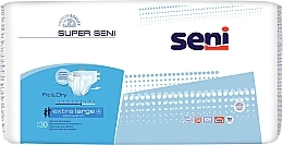Adult Diapers, 130-170 cm - Super Art Extra Large 4 Fit & Dry — photo N2