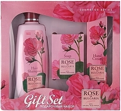 Fragrances, Perfumes, Cosmetics Gift Set #3 - BioFresh Rose of Bulgaria (h/sh/330ml + soap/100g + h/cr/75ml)