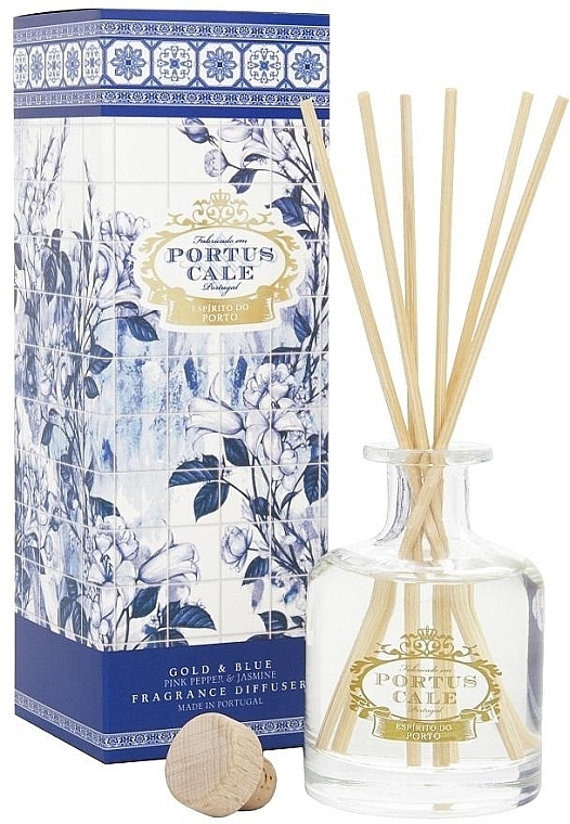 Reed Diffuser - Portus Cale Gold & Blue Diffuser — photo N1