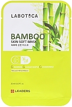 Fragrances, Perfumes, Cosmetics Softening Face Mask - Leaders Labotica Skin Soft Mask Bamboo