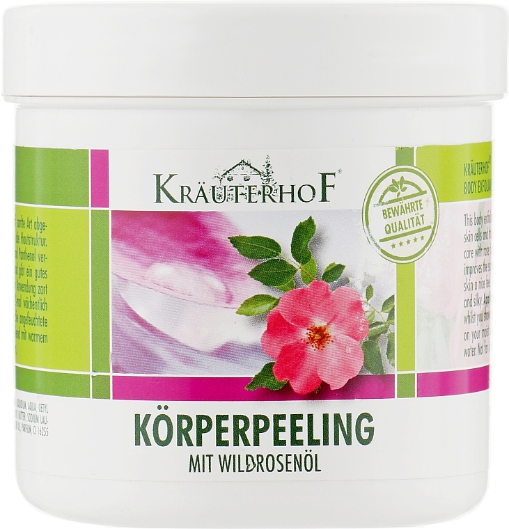 Body Peeling with Wild Rose Oil - Krauterhof Wild Rose Body Peeling — photo N1