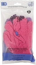 Fragrances, Perfumes, Cosmetics Exfoliating Bath & Shower Gloves, pink - AfterSpa Bath & Shower Exfoliating Gloves