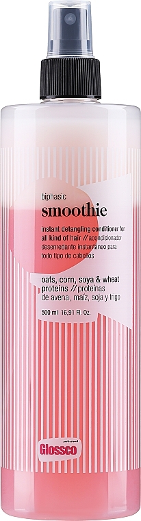 Smoothing 2-Phase Conditioner - Glossco Treatment Smoothie Biphasic — photo N1