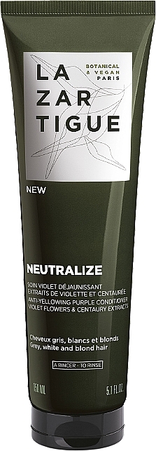 Anti-Yellow Conditioner - Lazartigue Neutralize Anti-Yellowing Purple Conditioner — photo N1