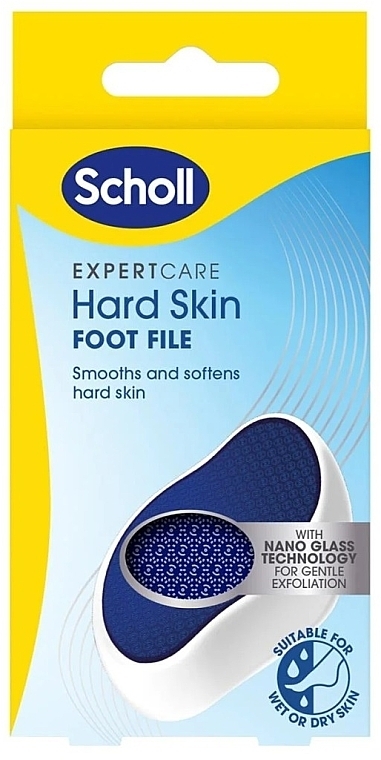 Nanotechnology Foot File with  - Scholl Expert Care Hard Skin Foot File — photo N1