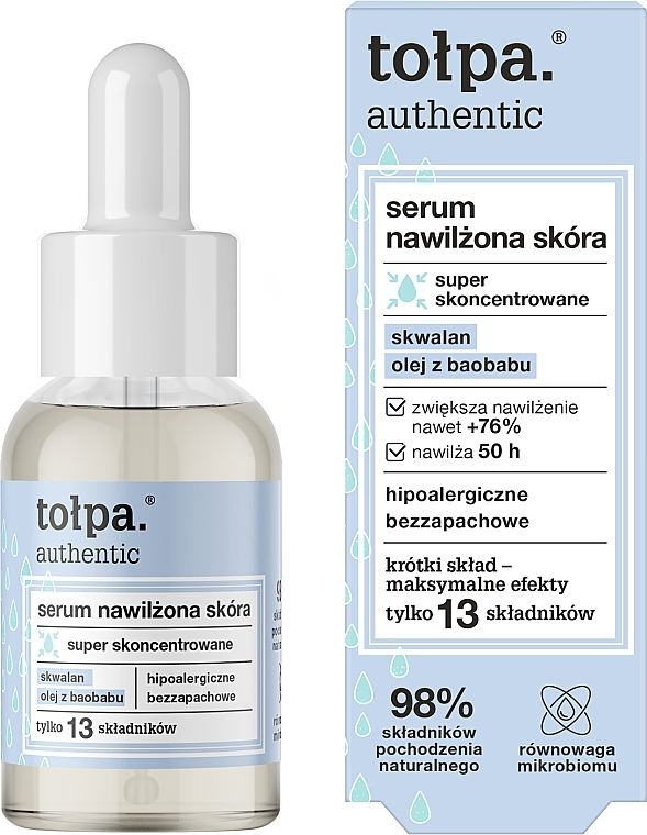 Moisturising Face Serum - Tolpa Authentic Face Serum — photo N1