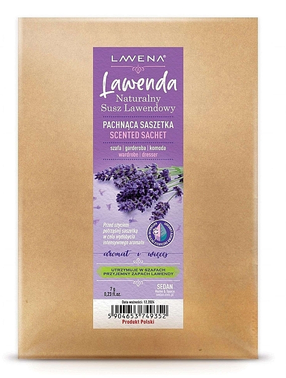 Natural Lavender Aromatic Sachet - Sedan Lavena — photo N1