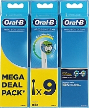 Electric Toothbrush Head, 9 pcs - Oral-B Precision Clean Maximiser — photo N1