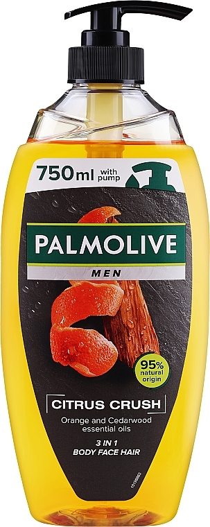 Shower Gel - Palmolive Men Citrus Crush 3w1 — photo N4