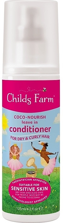 Leave-In Conditioner for Curly & Dry Hair - Childs Farm Coco-Nourish Leave In Conditioner	 — photo N1