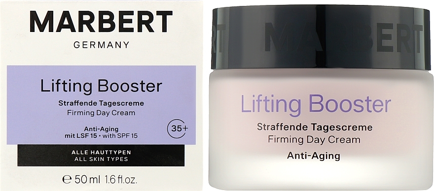 Firming Day Cream SPF15 - Marbert Lifting Booster Firming Day Cream Anti-Aging — photo N2