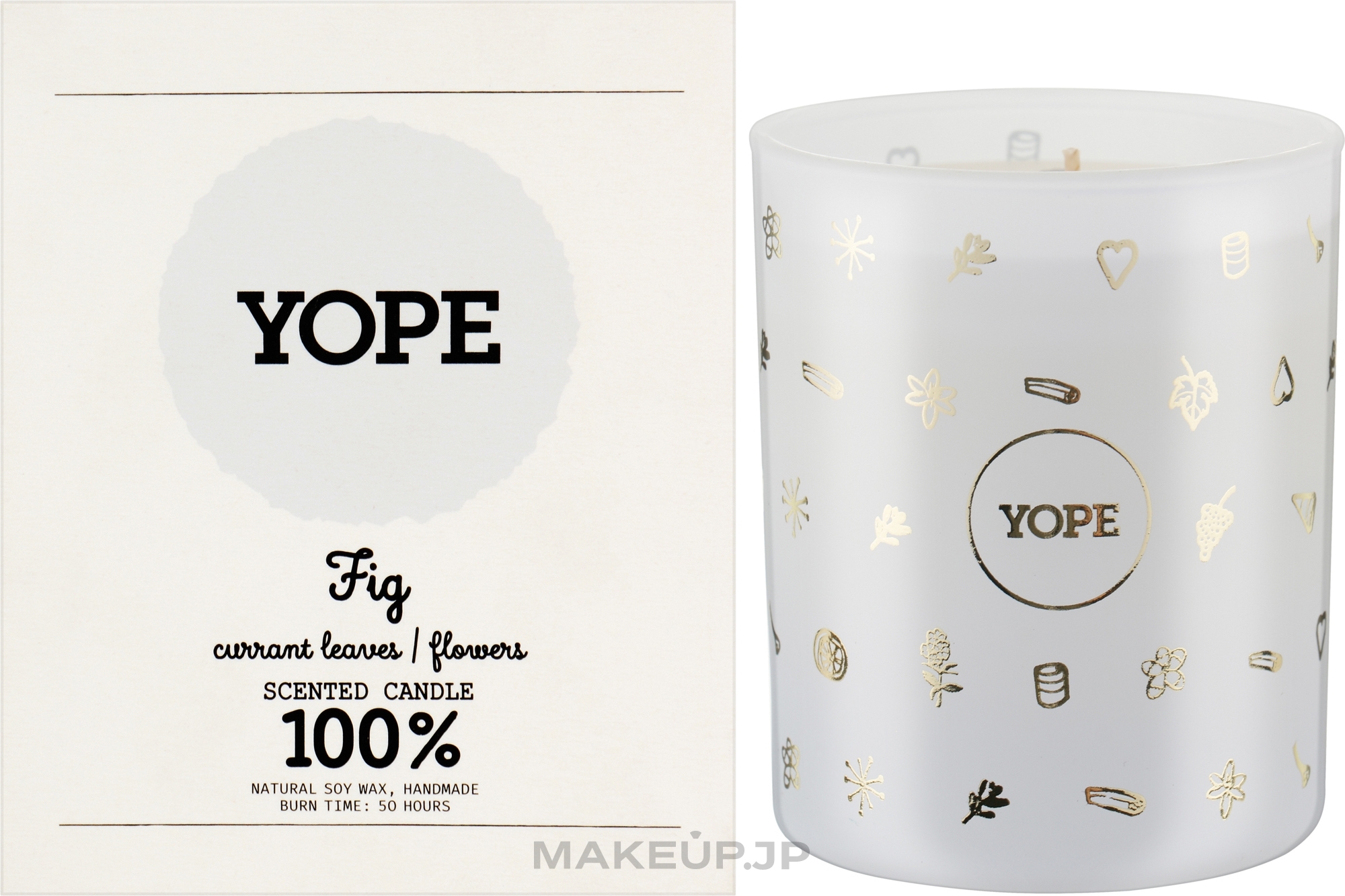 Natural Soy Candle - Yope Fig Wax — photo 200 g