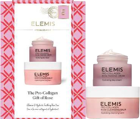 Set - Elemis The Pro-Collagen Gift Of Rose (balm/50g + cr/30ml) — photo N1