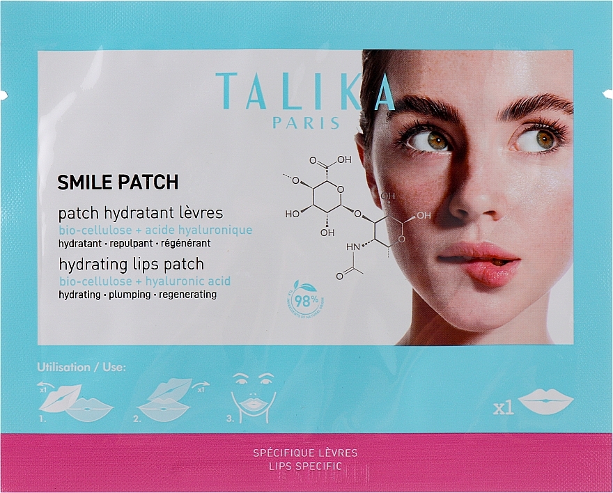 Smile Patch - Talika Smile Patch Hydraring Lip Patch — photo N1