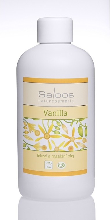 Massage Body Oil - Saloos Vanilla Massage Oil — photo N3