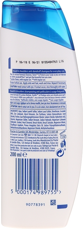 Anti-Dandruff Shampoo "Scalp Moisturizing" - Head & Shoulders Moisturizing Scalp Care — photo N4