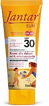 Fragrances, Perfumes, Cosmetics Amber Body Protection Cream for Kids - Farmona Jantar Sun SPF 30 